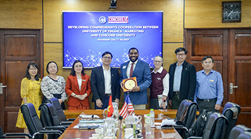 UFM tiếp và làm việc với trường Đại học Concord (Hoa Kỳ) 